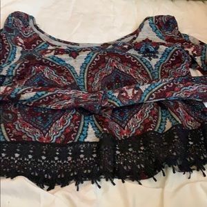 CHARLOTTE RUSSE Multicolored Top
